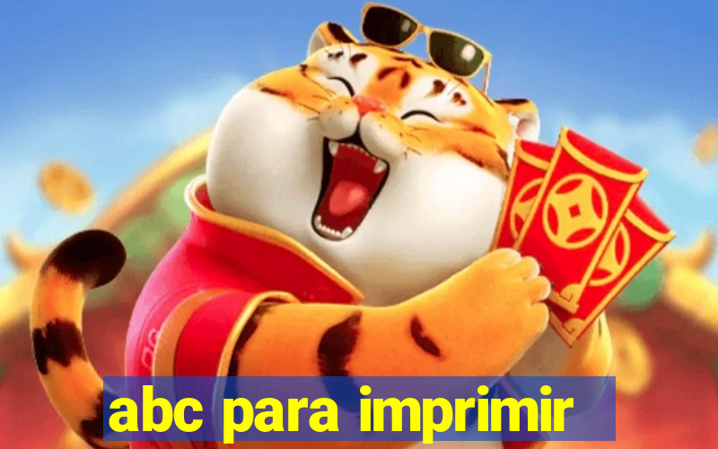 abc para imprimir